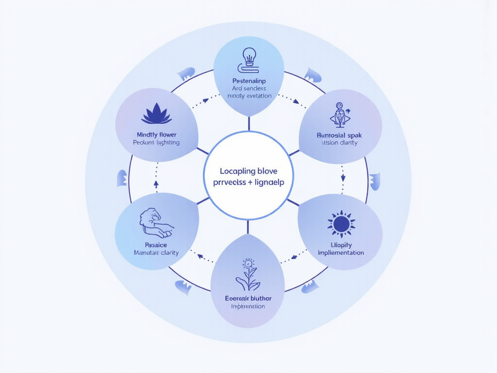Infographic showing InnerRise methodology process